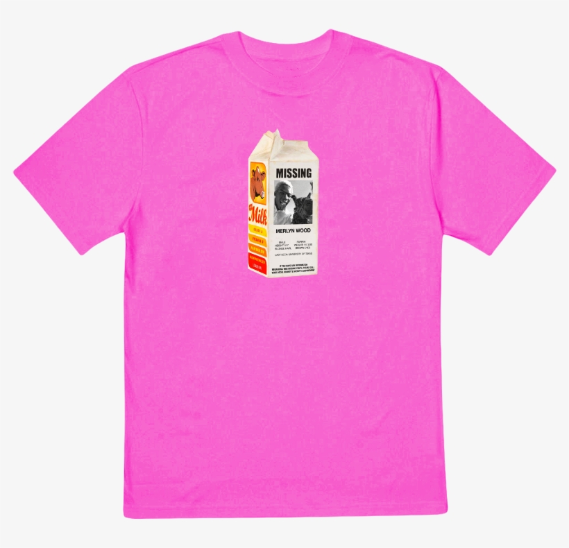 "merlyn's Missing" Tee Brockhampton - T Shirts Pink Brockhampton, transparent png download