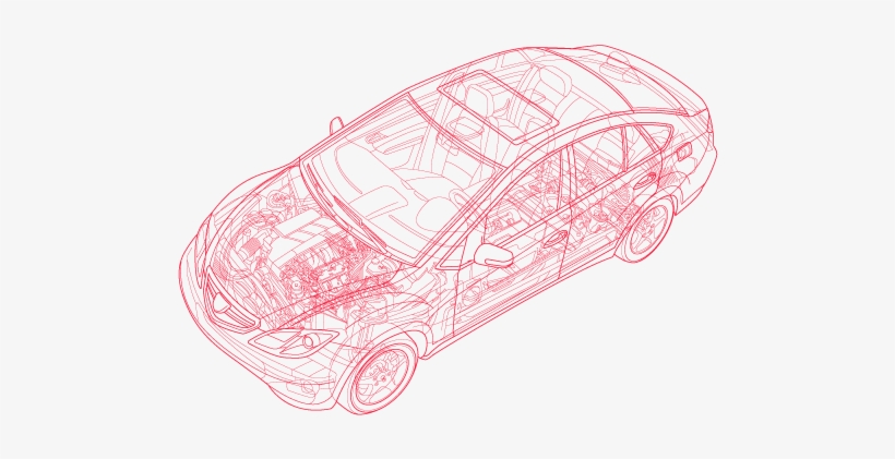 Car Diagram - Shanghai Hoslink Chemicals Ltd., transparent png download