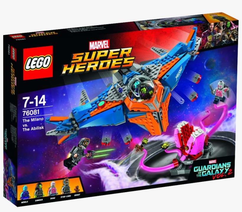 Guardians Of The Galaxy Vol 2 Lego Set - Lego Super Heroes 76081, transparent png download