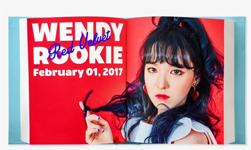 Red Velvet Starts The Teasers For Comeback - Wendy Red Velvet Rookie Album, transparent png download