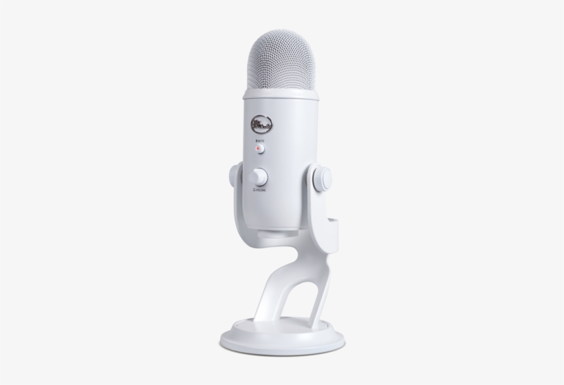 Yeti Usb Mic For Professional Recording - Blue Yeti Whiteout Microphone, transparent png download