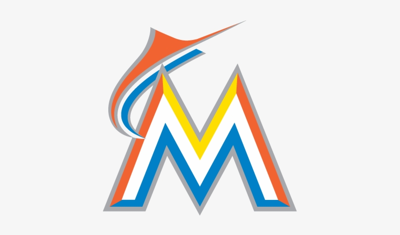 Logo - Miami Marlins Logo, transparent png download