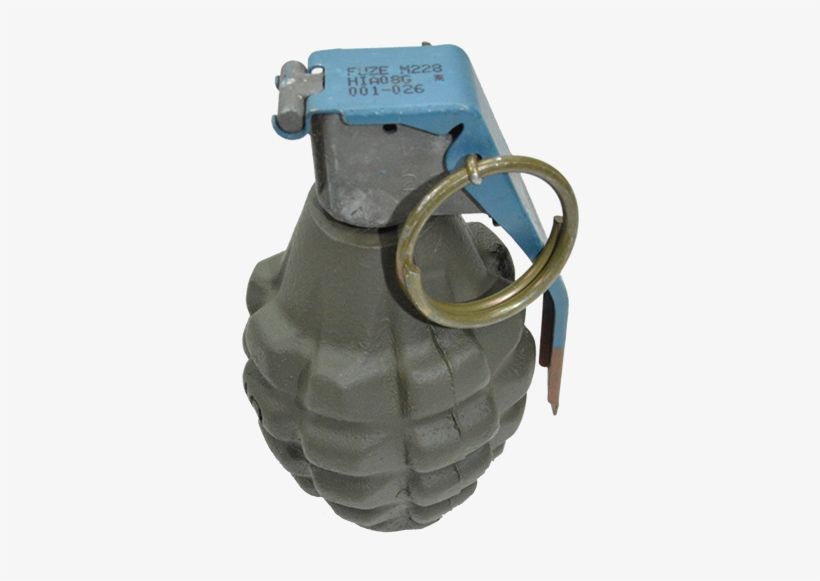 Mk2 Pineapple Hand Grenade Dummy Painted - Bomb, transparent png download