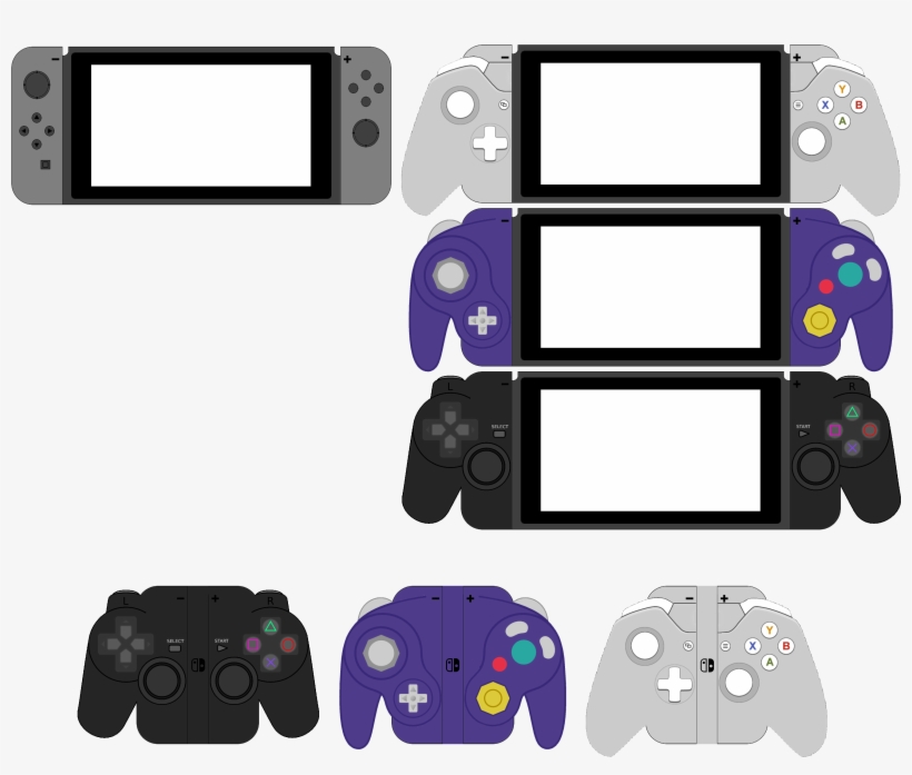 Http - //i - Imgur - Com/pezg9he - Nintendo Switch Joycon Concepts, transparent png download