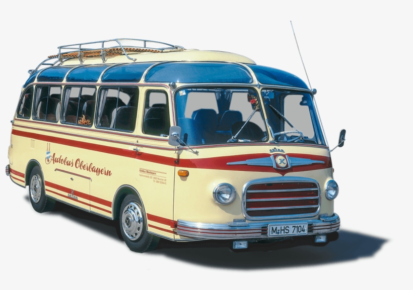Autobus Oberbayern Oldtimer, transparent png download