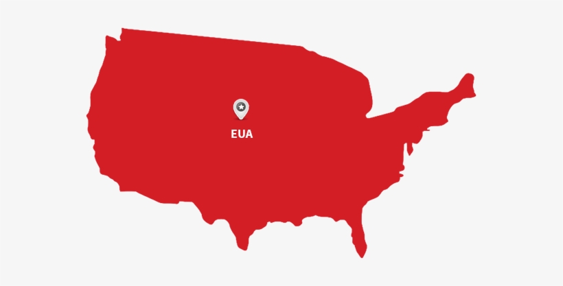 Eua-b - American Map According With Americans, transparent png download