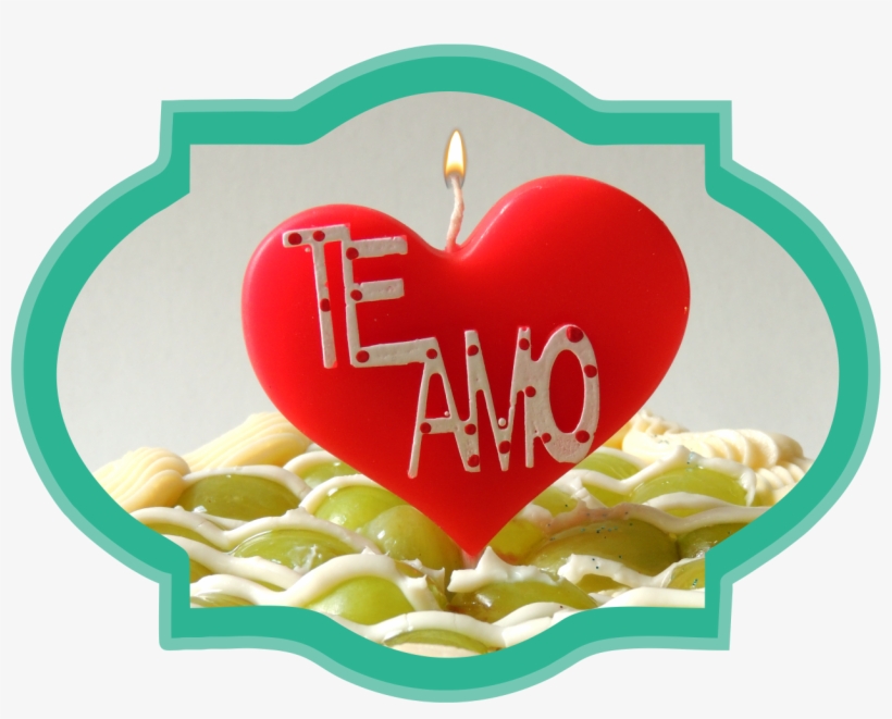Te Amo - Candle, transparent png download