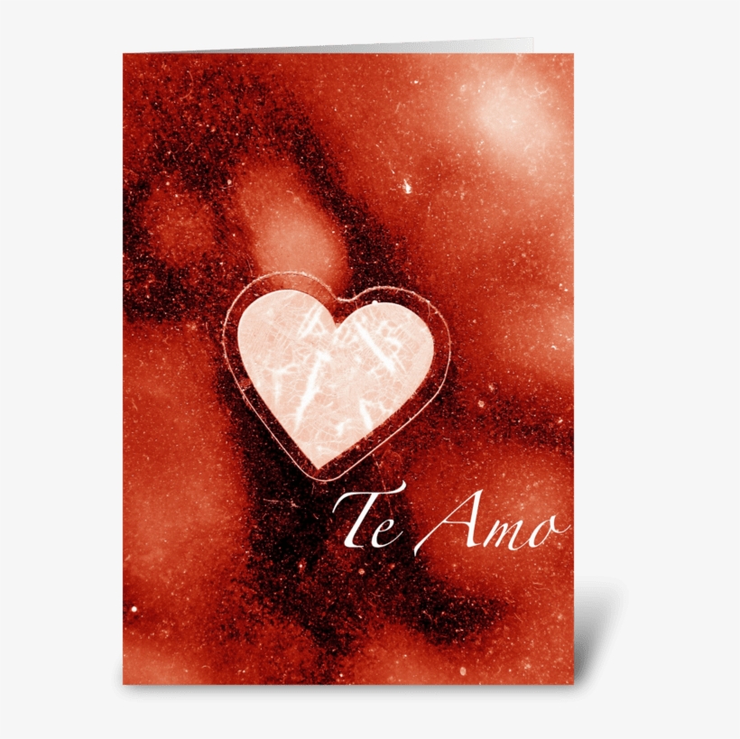 Te Amo/i Love You Greeting Card - Steve Morse Angelfire, transparent png download