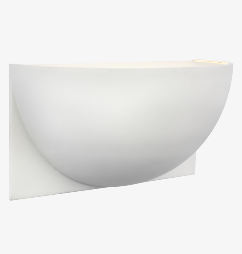 Quarter Sphere Small Up Light In White With Fros - Bowl, transparent png download
