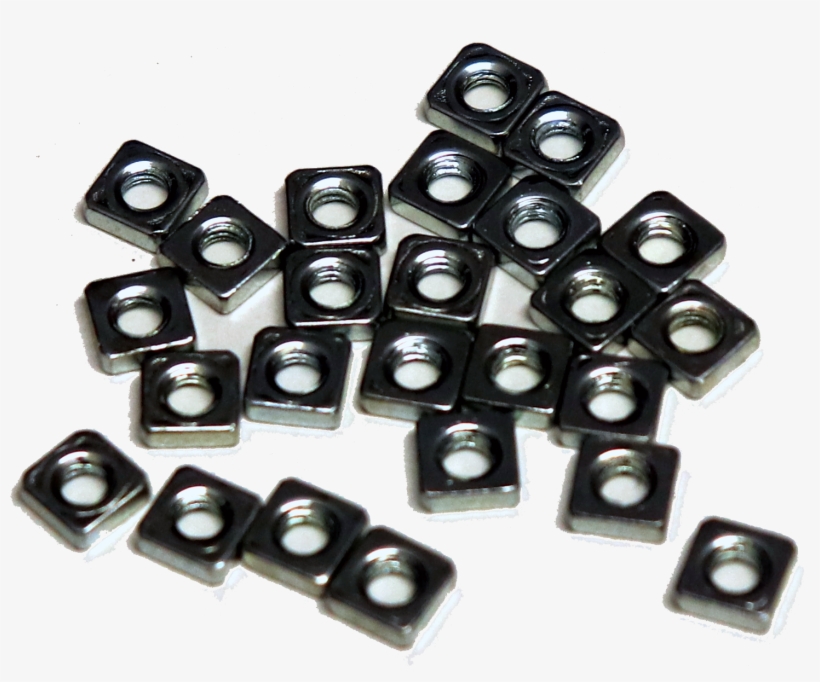 M3ns Nut Din 562 Thin M3 Square Nuts - Square Nut, transparent png download