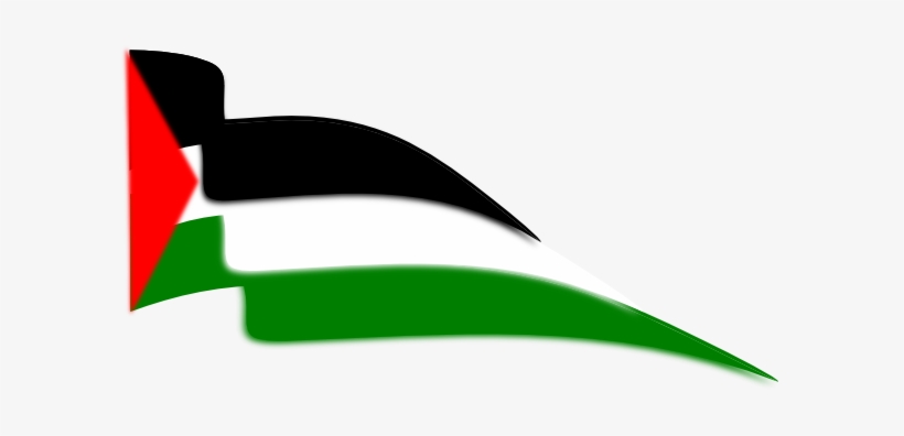 Waving Palestinian Flag Hi - Palestine Flag Vector Png, transparent png download