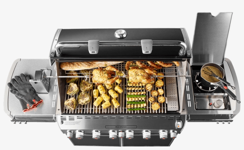 Outdoor Kitchens Bbq Grill Islands 17 Apr 2018 - Grill Weber Summit S 670, transparent png download