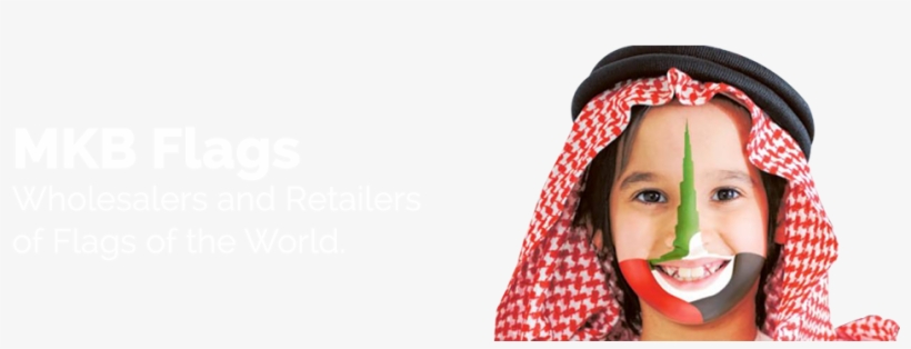 Uae Flag On Face, transparent png download