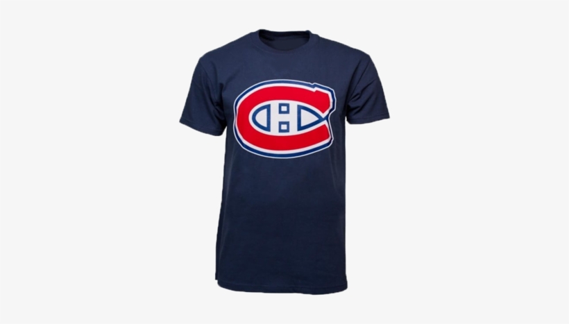 Montreal Canadiens Biggie Logo T-shirt - Nhl: Montreal Canadiens - 100th Anniversary Collector's, transparent png download