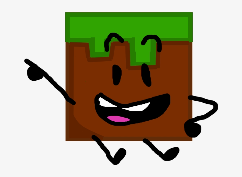 Grass Block Pose - Grass Block, transparent png download