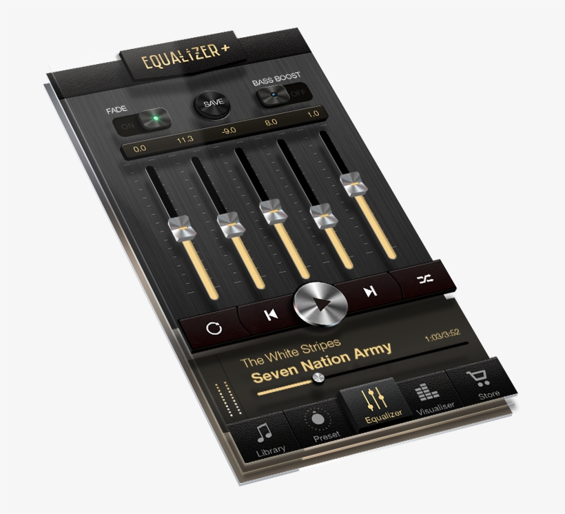 Enjoy All Features Of A Music Player Combined With - Electronic Musical Instrument, transparent png download