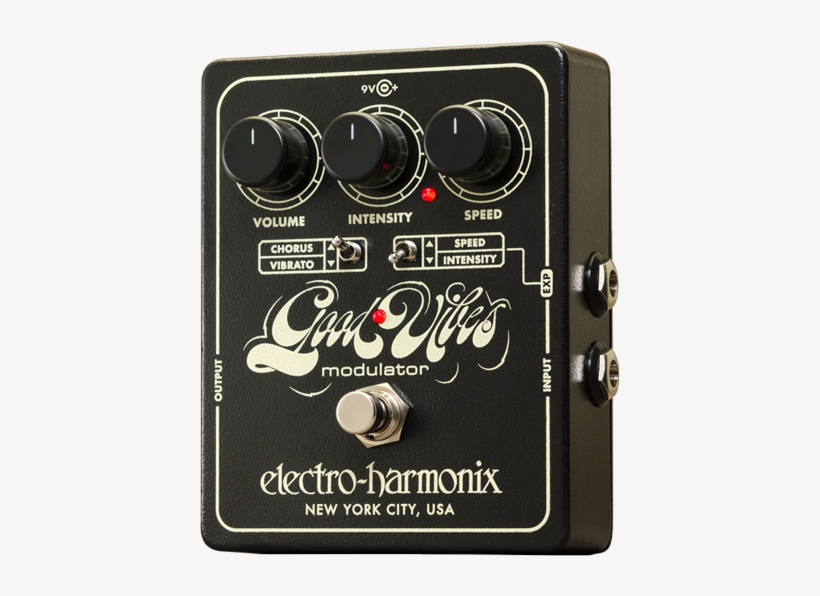 Download Png Image File - Electro Harmonix Good Vibes Analog Modulator Guitar, transparent png download