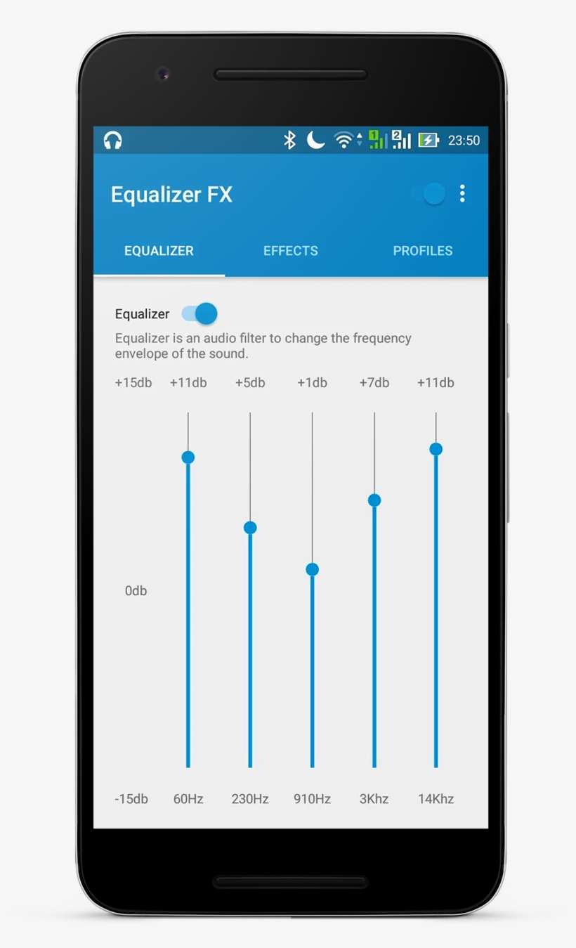 The Equalizer Fx Allows You To Improve Sound Quality - Smartphone, transparent png download