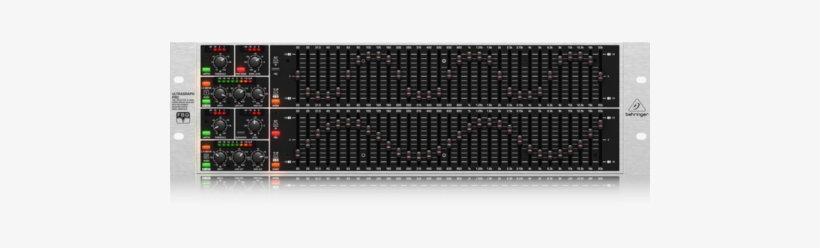 Fbq6200hd P0b3t Front L - Behringer Fbq6200hd 31-band Stereo Graphic Eq, transparent png download