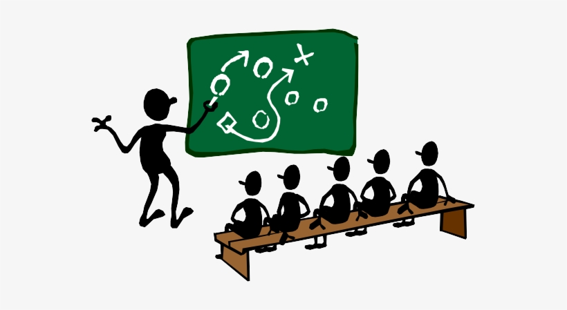 A Stick Figure Showing A Team A Play Strategy On The - Strategy Clipart, transparent png download