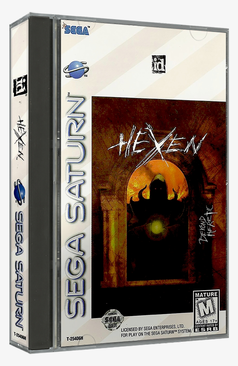 Sega Saturn Usa 3d Box Pack - Hexen Beyond Heretic For Macintosh 1997 Macos Game, transparent png download