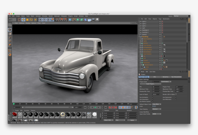 3d Modeling - Old Truck - Truck, transparent png download