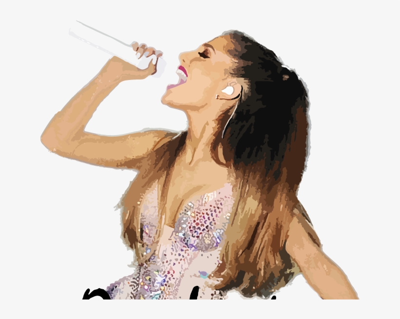 Ariana Grande - Drinking, transparent png download