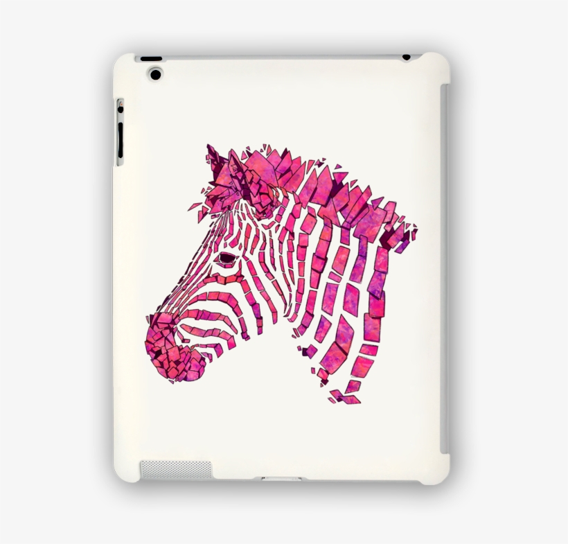 Pink Zebra Ipad Case - Apple Ipad Family, transparent png download