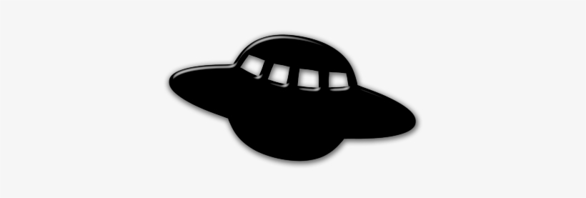 Ufo Clipart Icon - Ufo Simple Transparent Background, transparent png download