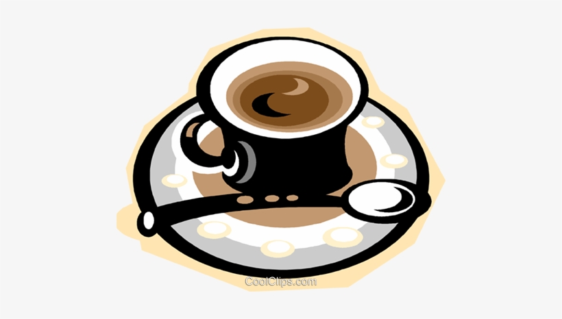 Espresso Coffee Royalty Free Vector Clip Art Illustration - Espresso Coffee, transparent png download