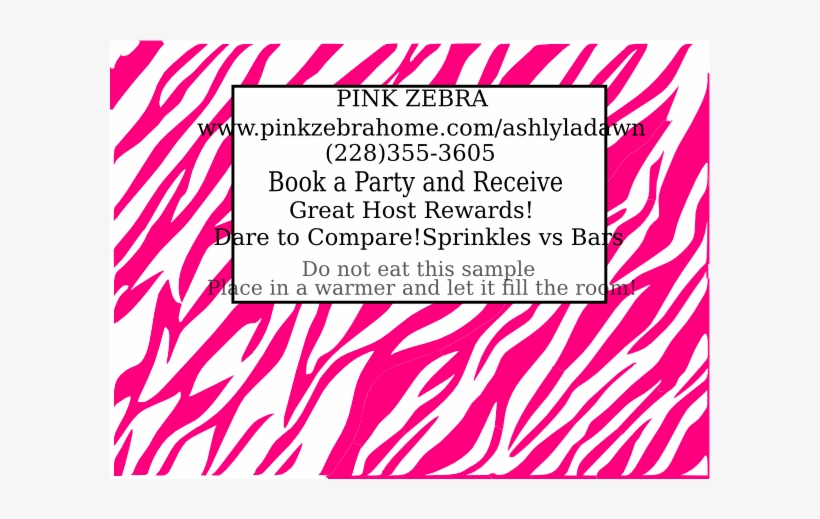 Pink Clip Art At Clker - Zebra Background Png, transparent png download