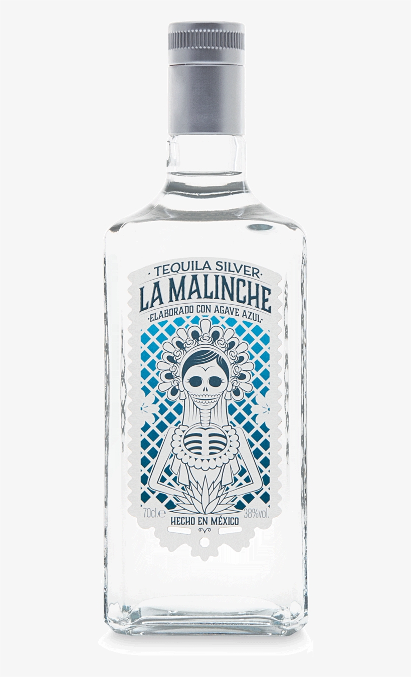 Intense Notes Of Baked Agave With Hints Of Mint And - La Malinche Tequila Silver, transparent png download