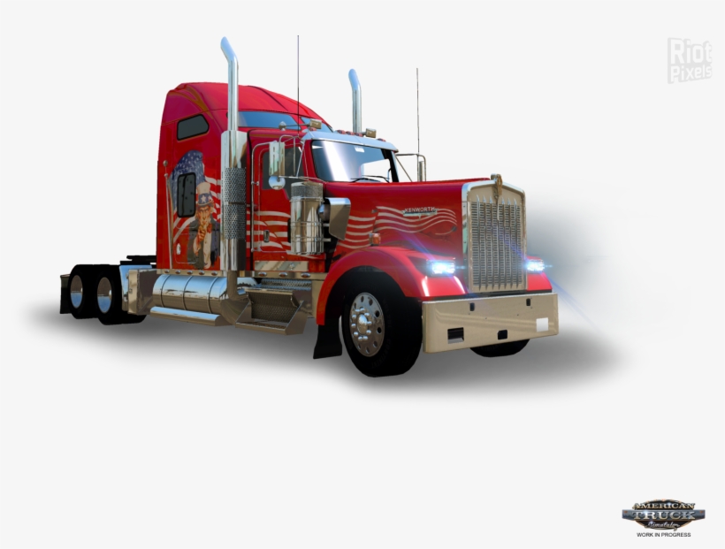 3044 × - American Truck Simulator Png, transparent png download