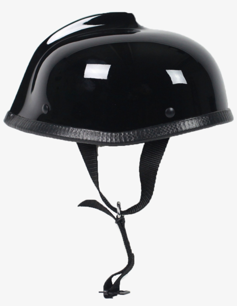 Gladiator Novelty Motorcycle Helmet In Gloss Black - Rodia Gloss Black Gladiator Novelty Motorcycle Half, transparent png download