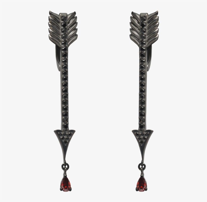 Earrings Cupid's Arrow - Earrings, transparent png download