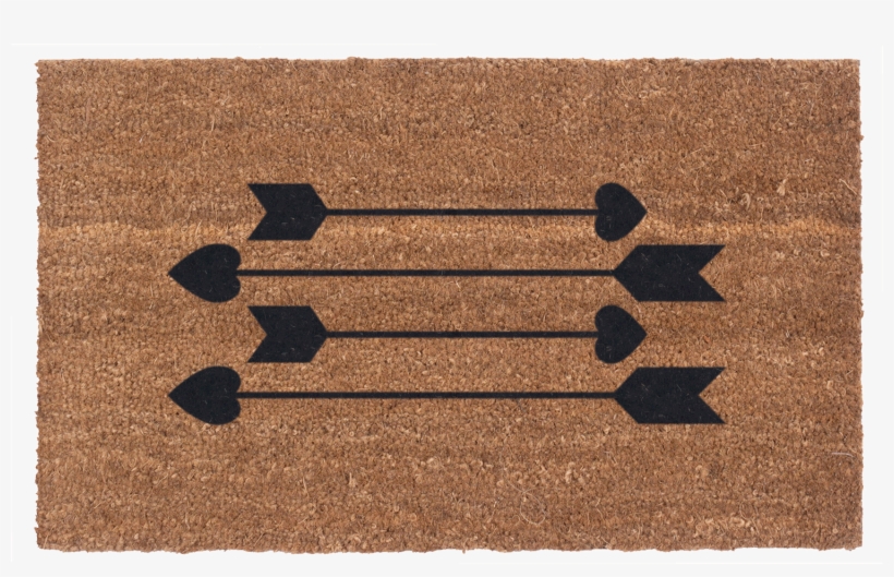 Cupid's Arrows Coco Door Mats - Coco Mats N More Arrows Doormat, transparent png download