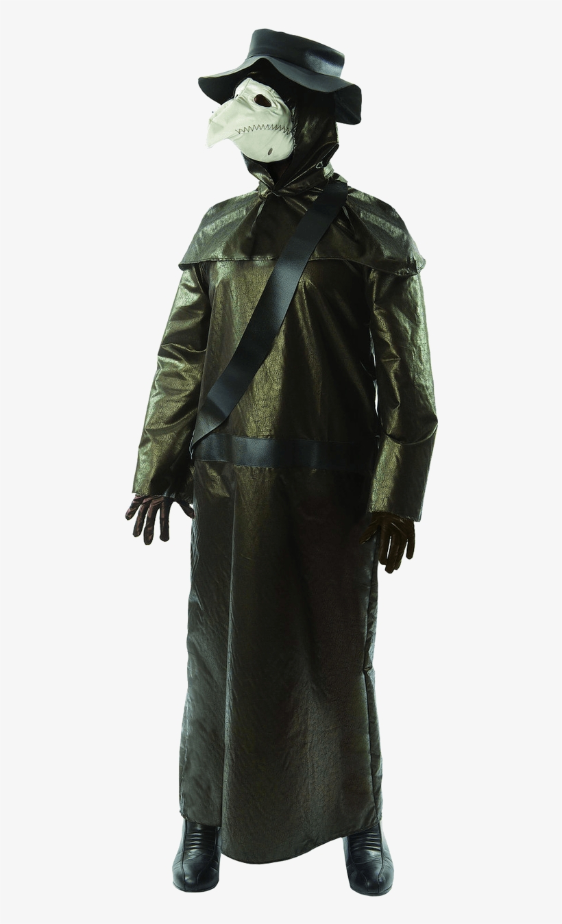 Medieval Plague Doctor Halloween Costume, transparent png download