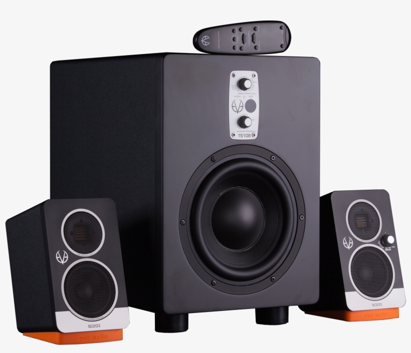 Eve Audio Hd Product Pictures - Eve Audio Ts108 8" Active Studio Subwoofer, transparent png download
