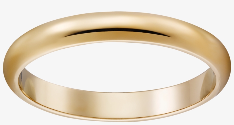 1895 Wedding Bandyellow Gold - Wedding Band, transparent png download