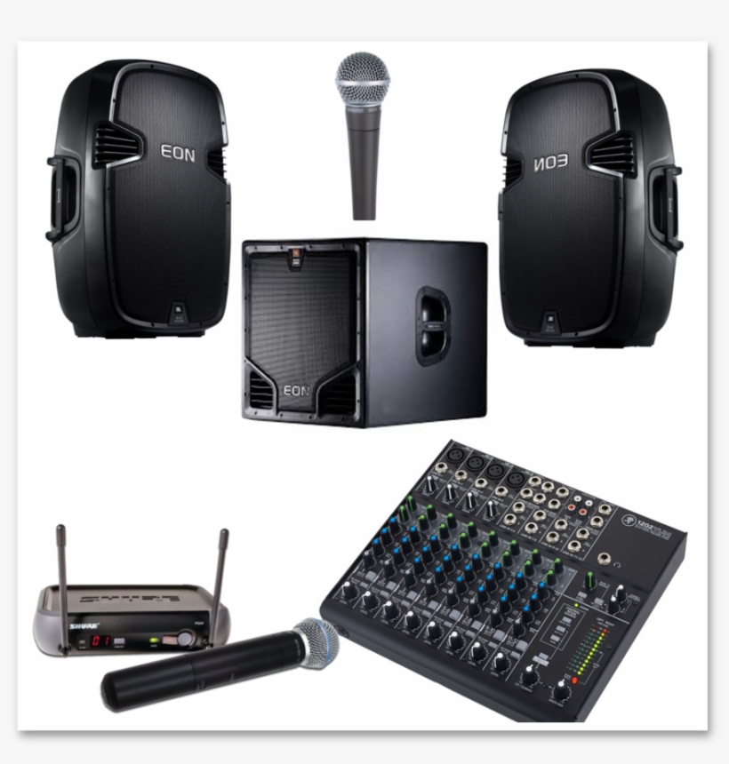 Dj Sound System - Mackie 1202-vlz4 12 Channel Analog Compact Mixer, transparent png download