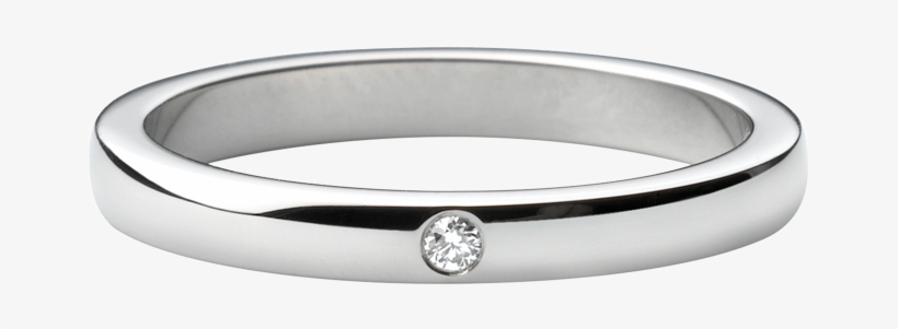 Wedding Band Ring - Platinum Band Rings For Women, transparent png download