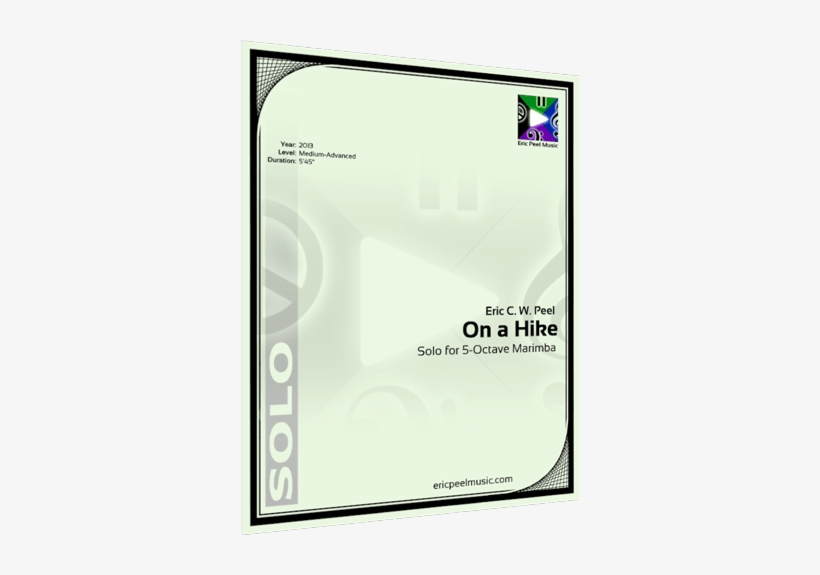 On A Hike, Marimba Solo - Percussion, transparent png download