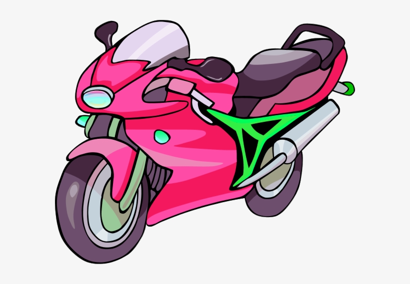 Motorcycle Gallery For Harley Clip Art Free Vector - Motorcycle Clip Art, transparent png download