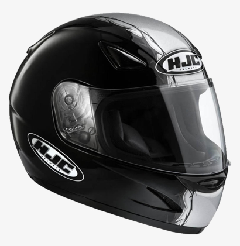 Motorcycle Helmet Png Pic - Hjc Cs-14 Integral Helmet Black In Xl, transparent png download