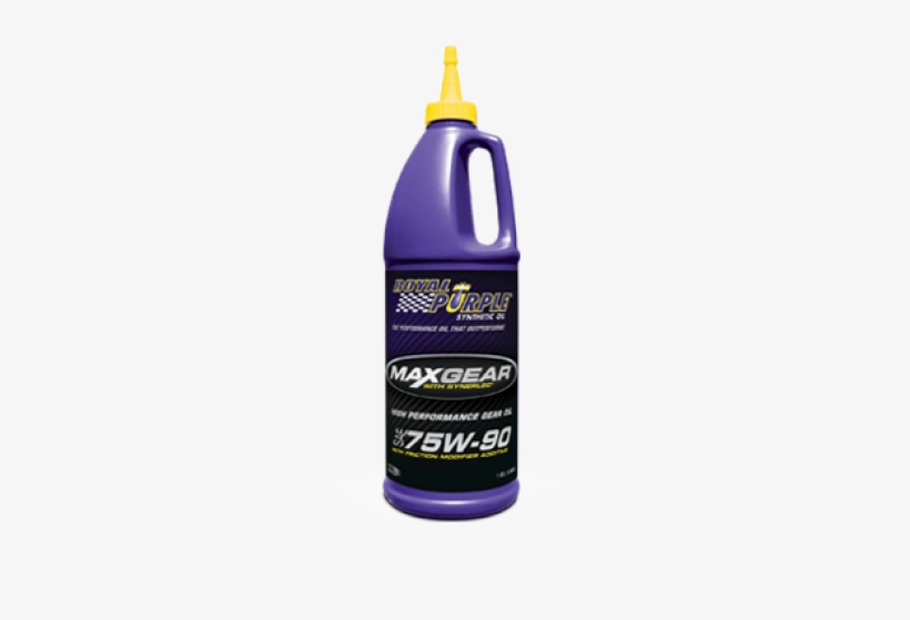 Royal Purple 01300 Max Gear 75w-90 Synthetic Gear Oil - Royal Purple 75w90, transparent png download