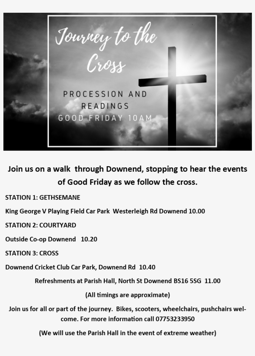 Download The Flyer Here - Crucifix, transparent png download