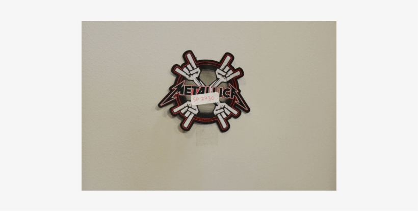 Metallica Metal Horns Patch Standard, transparent png download