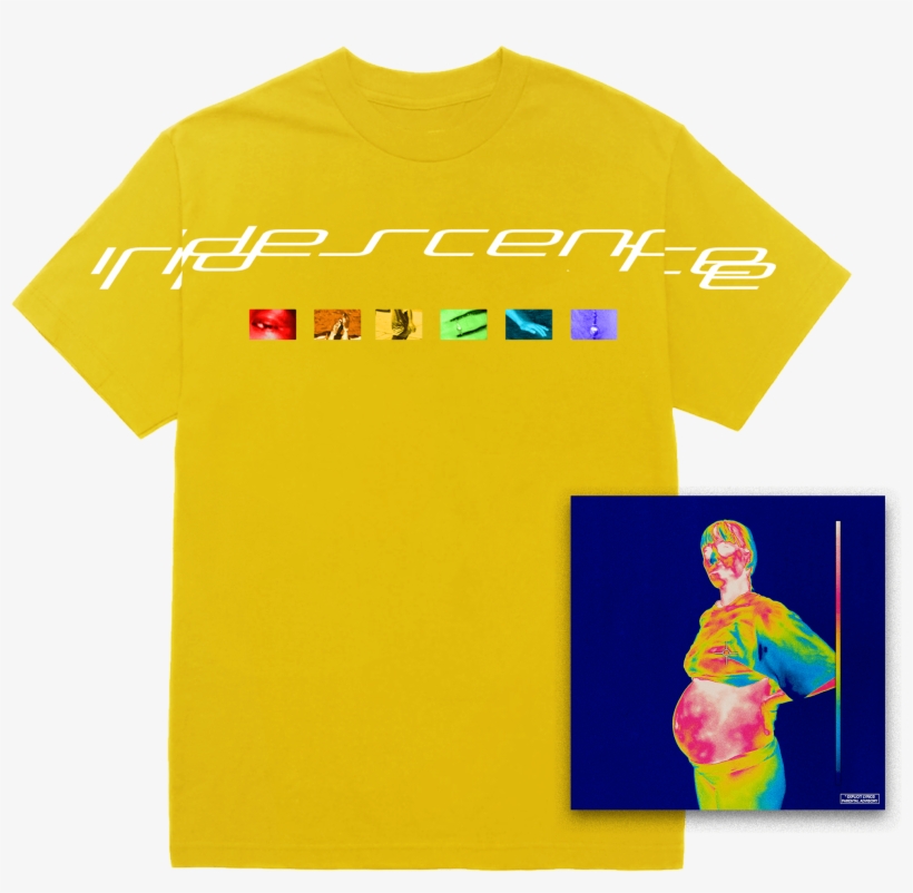 'iridescence' Spectrum Tee Digital Album Bundle - Brockhampton Iridescence T Shirt Pink, transparent png download