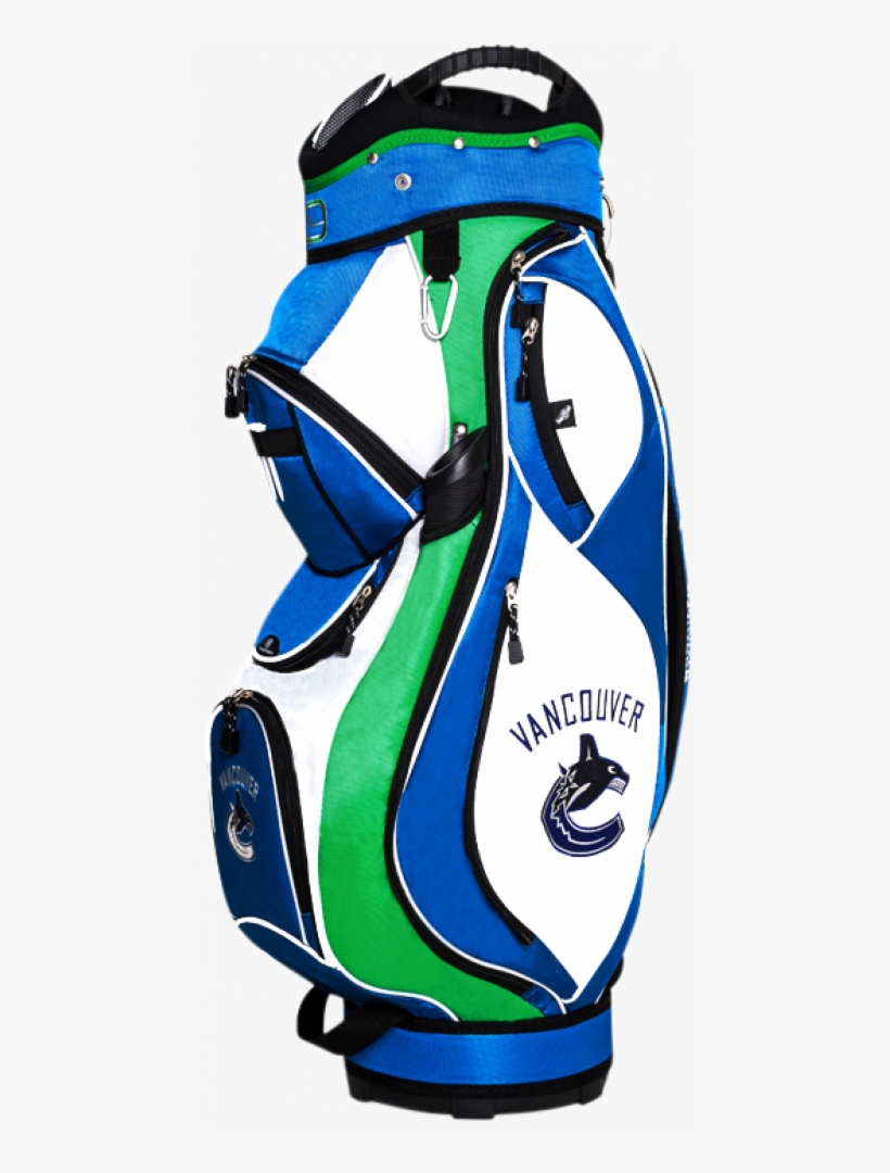 Vancouver Canucks Cart Golf Bag - Vancouver Canucks Golf Bag, transparent png download
