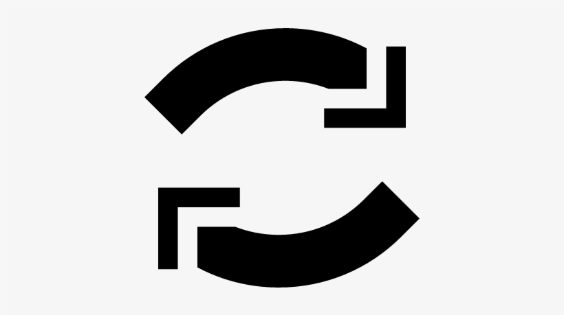 Round Arrows Vector - Logos That Are A Rotation, transparent png download